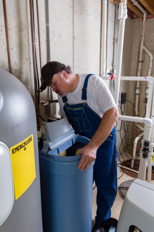 Water Softener System Inspection